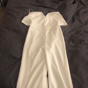Lulus white jumpsuit